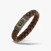 Gladiator Braided Leather Bracelet