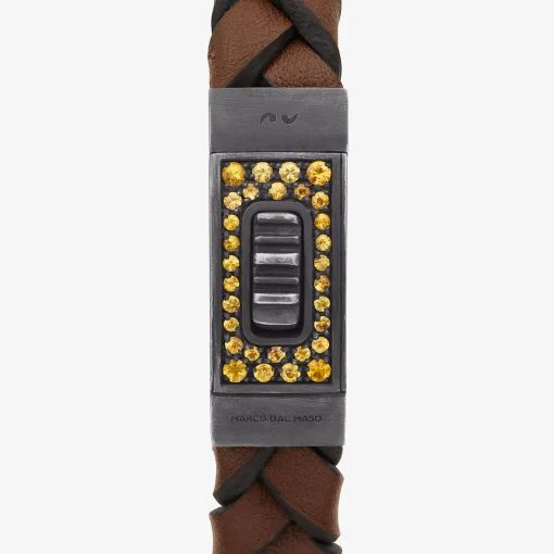 Gladiator Braided Leather Bracelet
