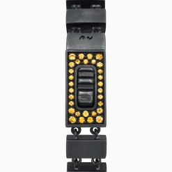 GLADIATOR Yellow Sapphires and Oxidized Slim Bracelet