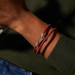 Lash Double Wrap braided Bracelet