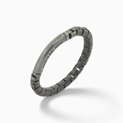 Ulysses Carved Tubular Ring