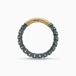 Ulysses Carved Tubular Ring